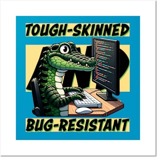 Alligator Coder: The Tough-Skinned, Bug-Resistant Programmer Collection Posters and Art